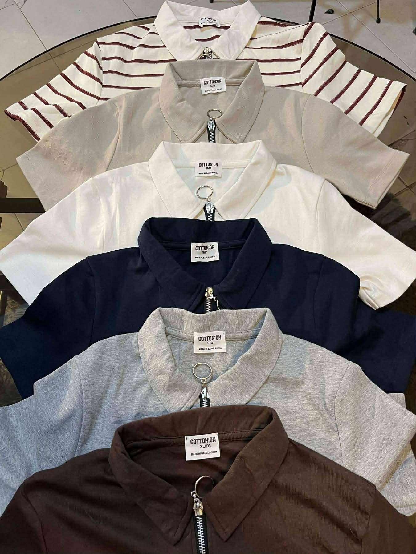 Polo zip